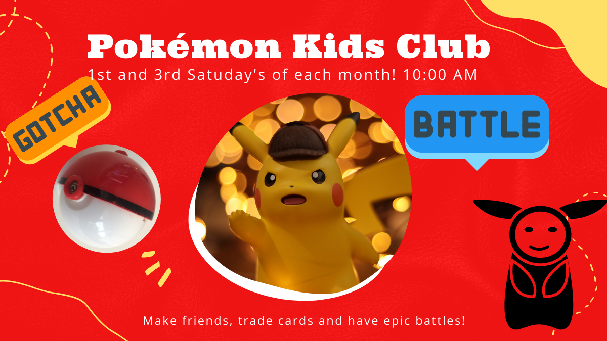 Pokemon TCG Club Today! Come join our family friendly community