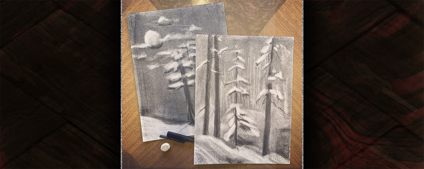 Art for Adults: Winter Landscapes