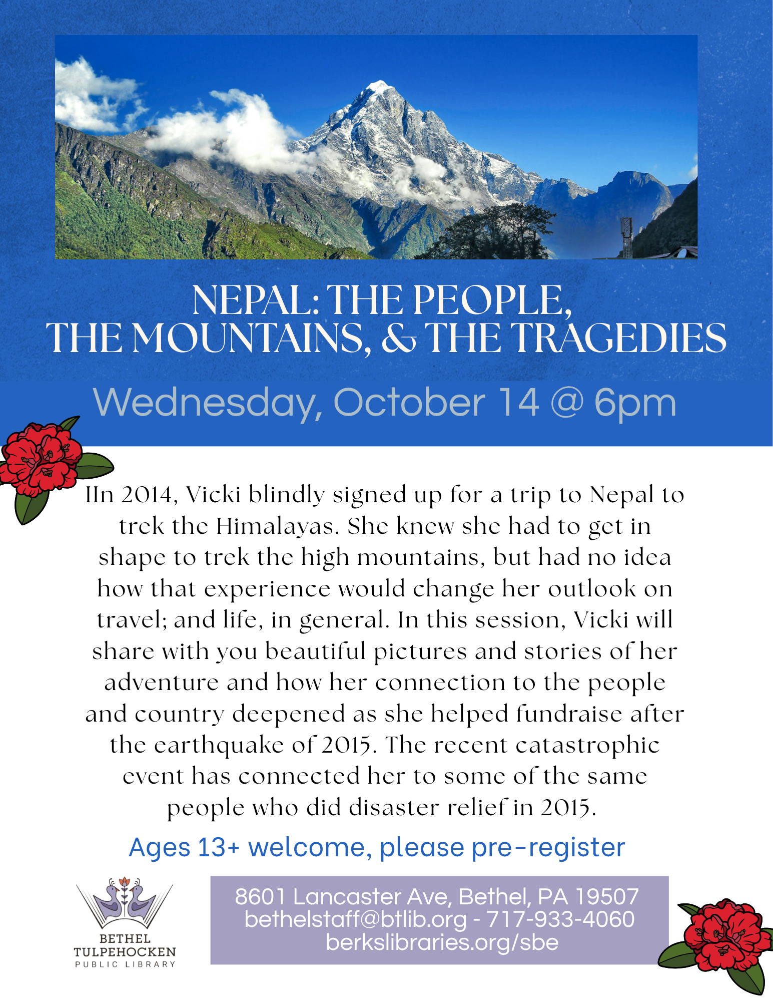 Nepal Talk: The People, the Mountains, and the Tragedies