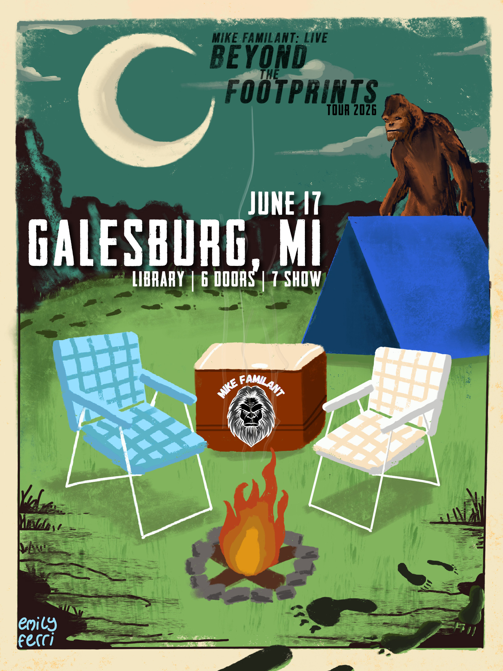 Bigfoot Experience - In the Shadow of the Big Red Eye