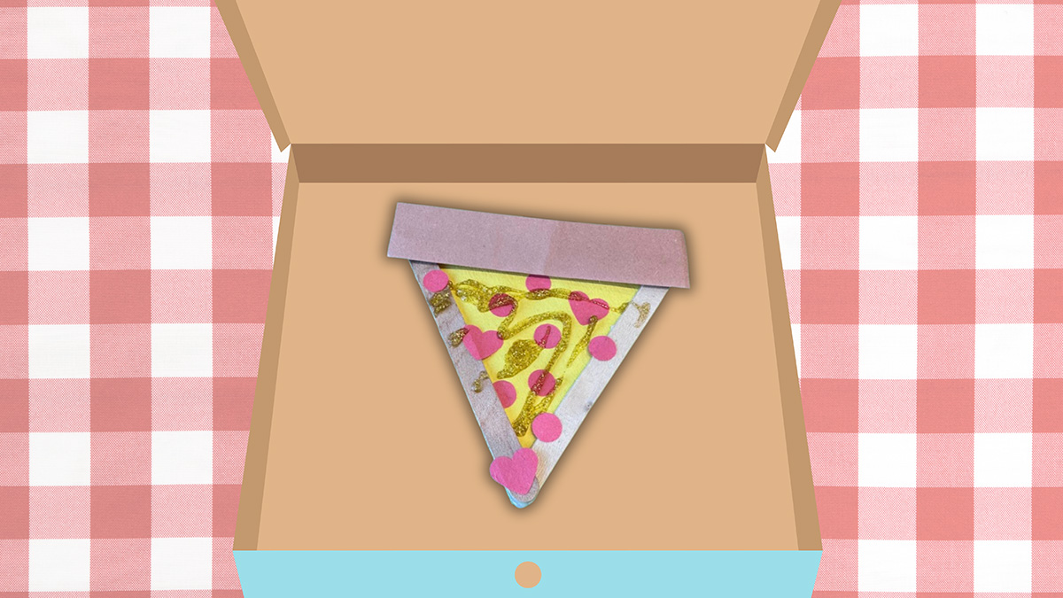Craft Corner: Popsicle Stick Pizza