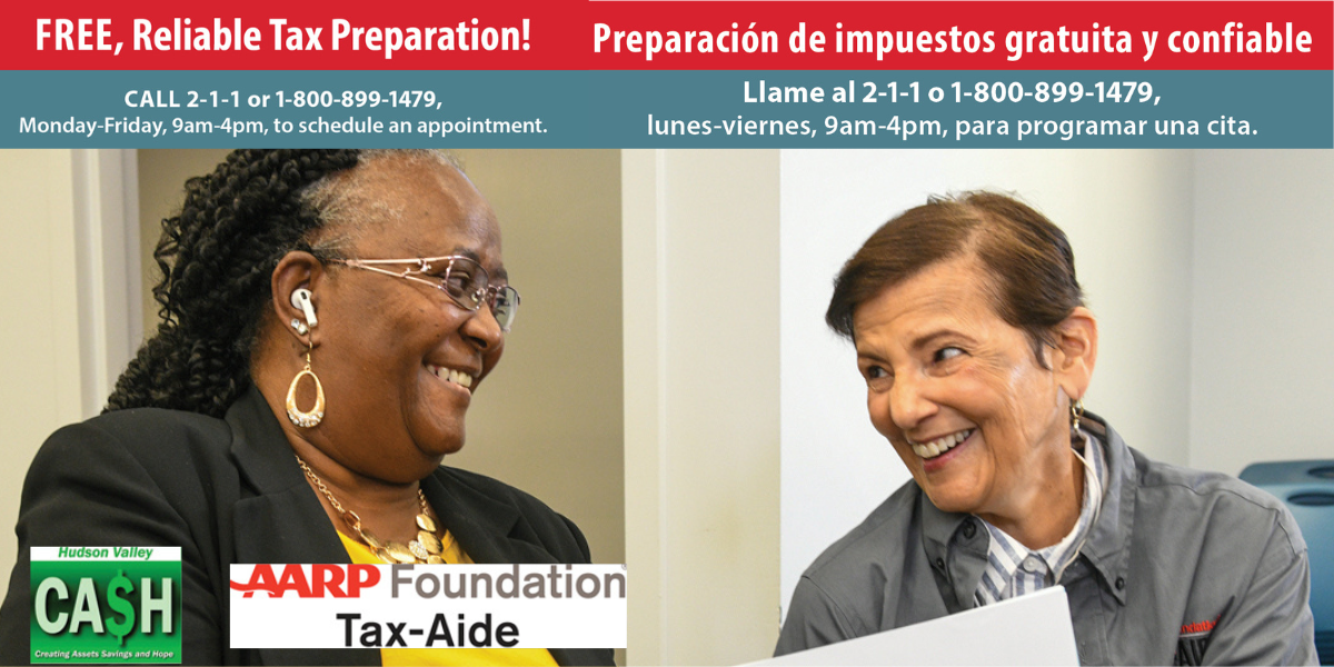 AARP Tax-Aide REGISTRATION REQUIRED
