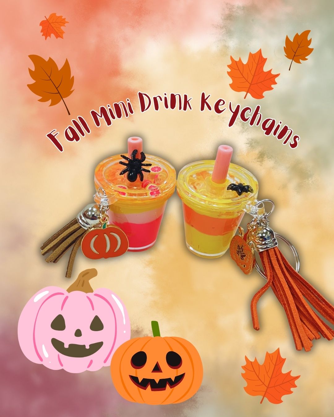 Teens: Fall Mini Drink Keychains — Arts & culture in Eagle Public Library