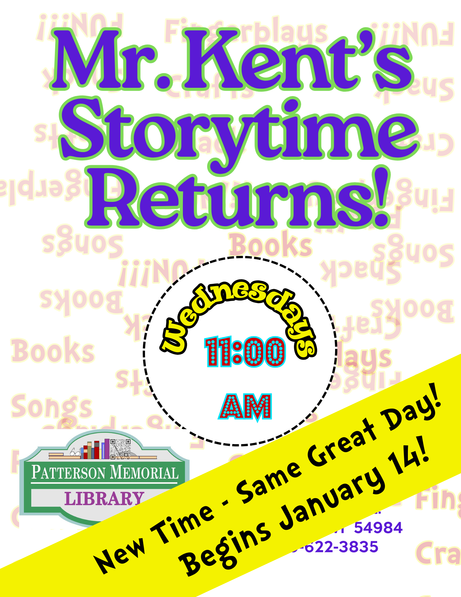 Mr Kent's Storytime!