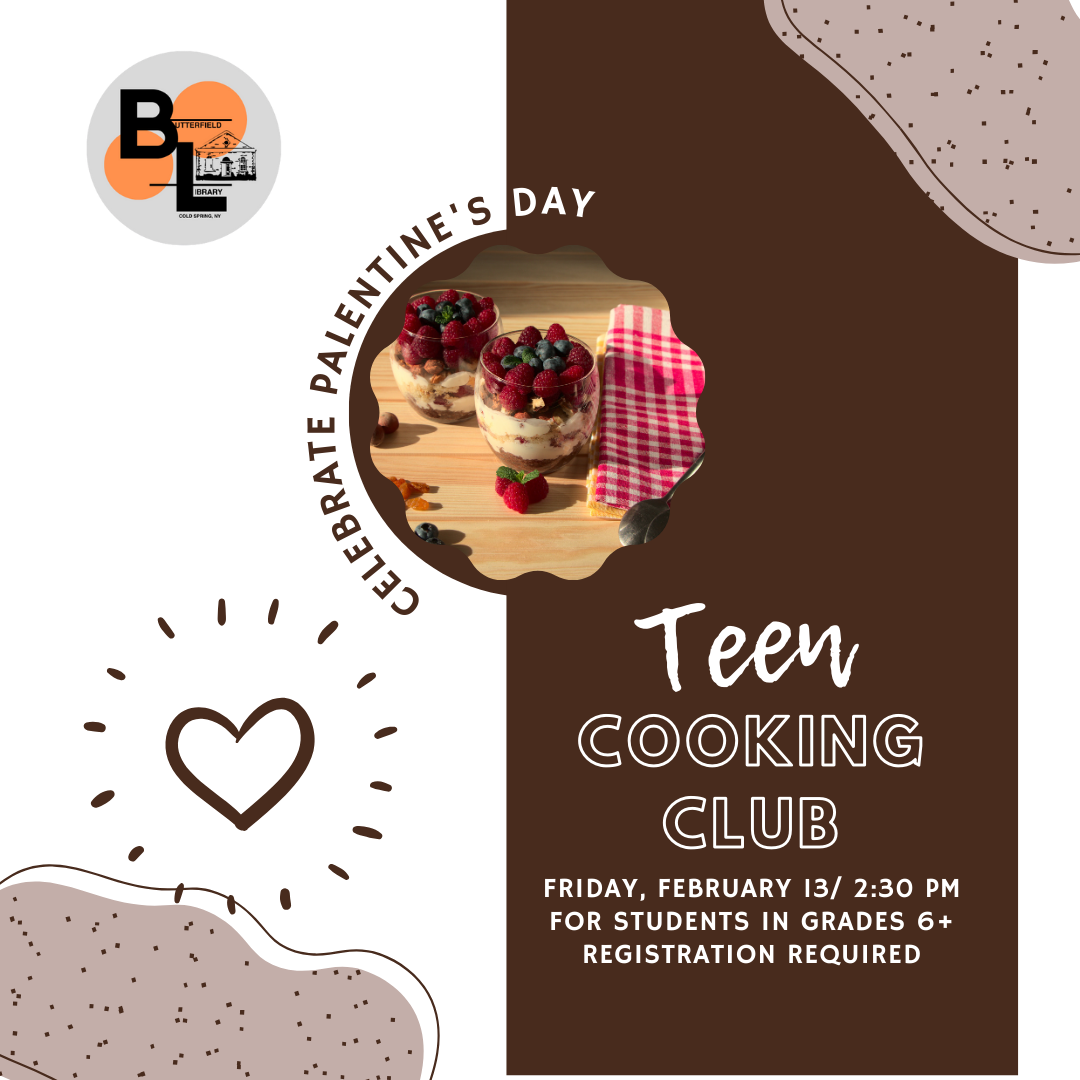 Teen Cooking Club - Palentine's Day Mini Trifle