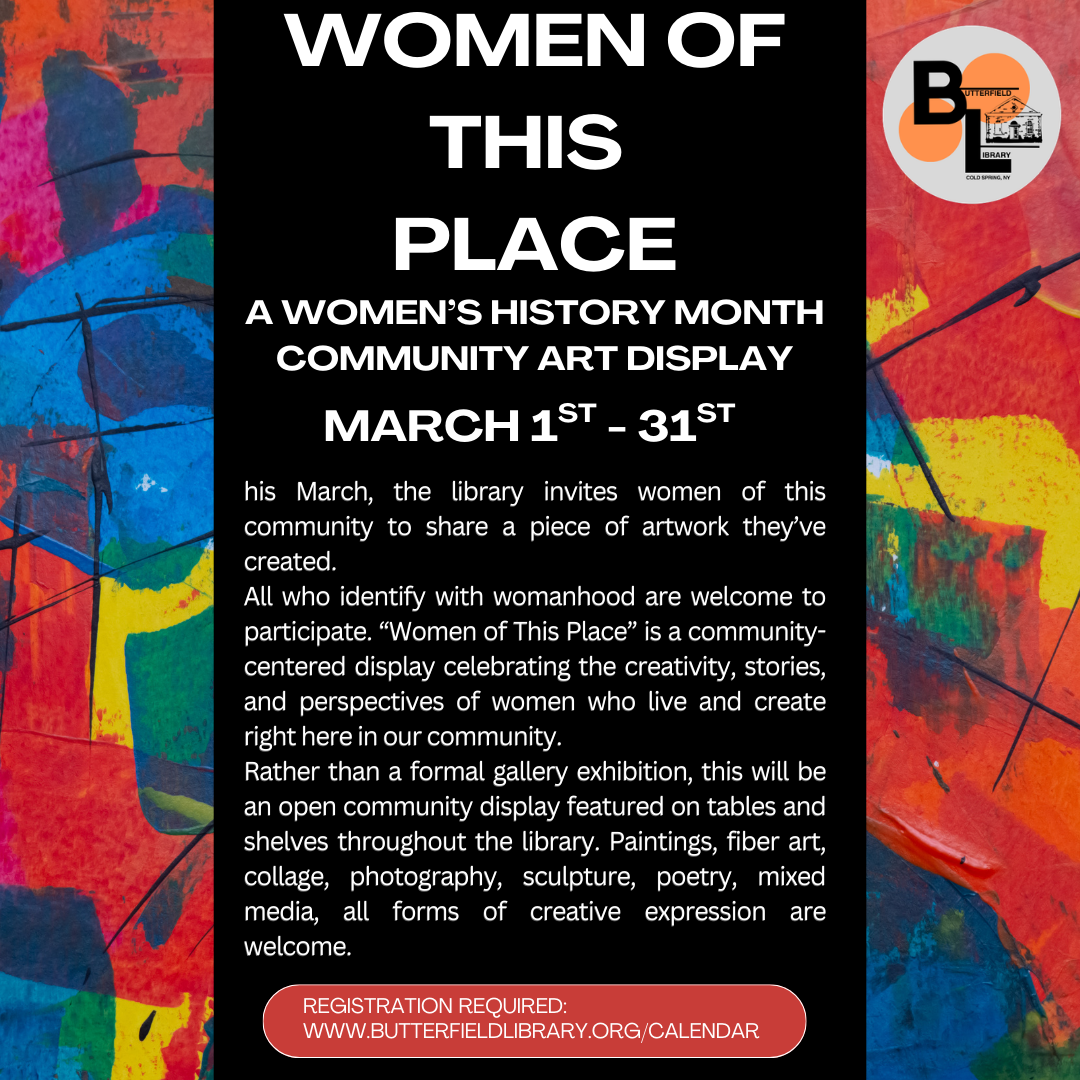 Women's History Month Community Art Display
