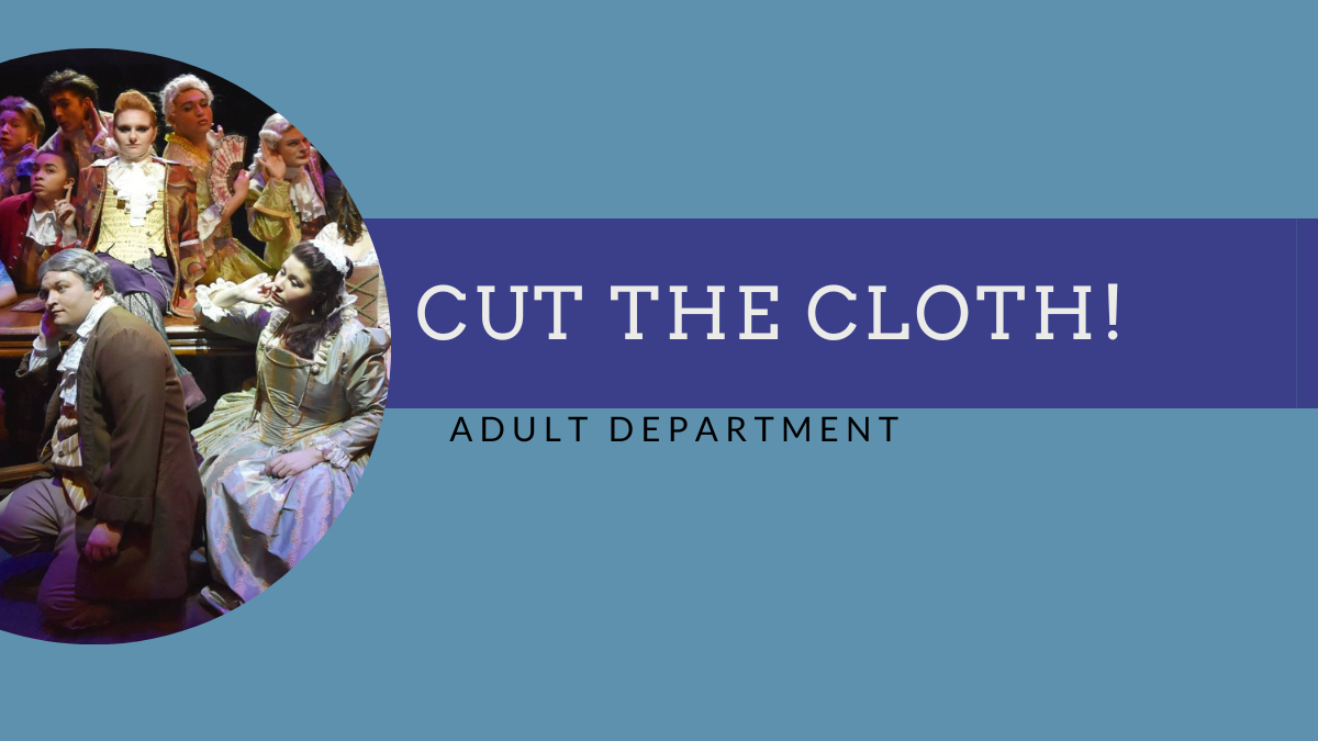Cut the Cloth! Costume Design Process for Theatre, Cosplay, Halloween, or Reenactment Characters