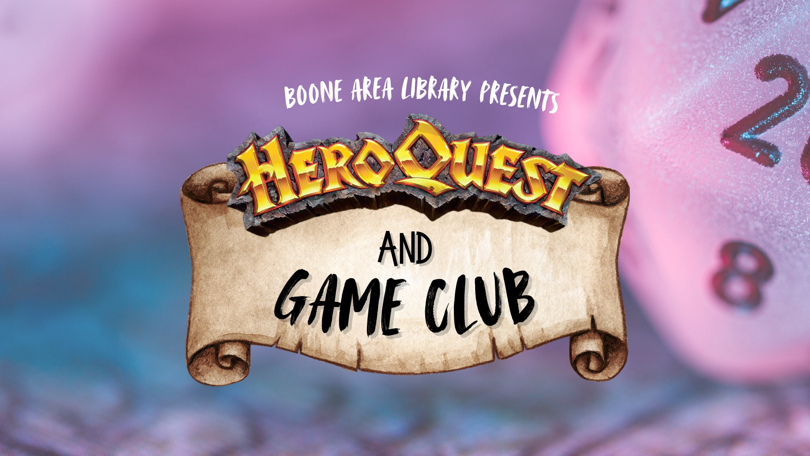 Hero Quest and Game Club