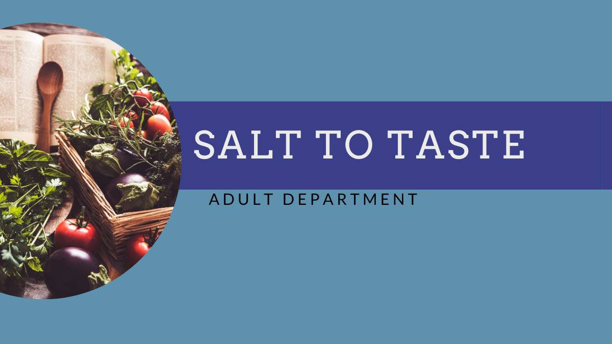 Salt-to-Taste Cookbook Group