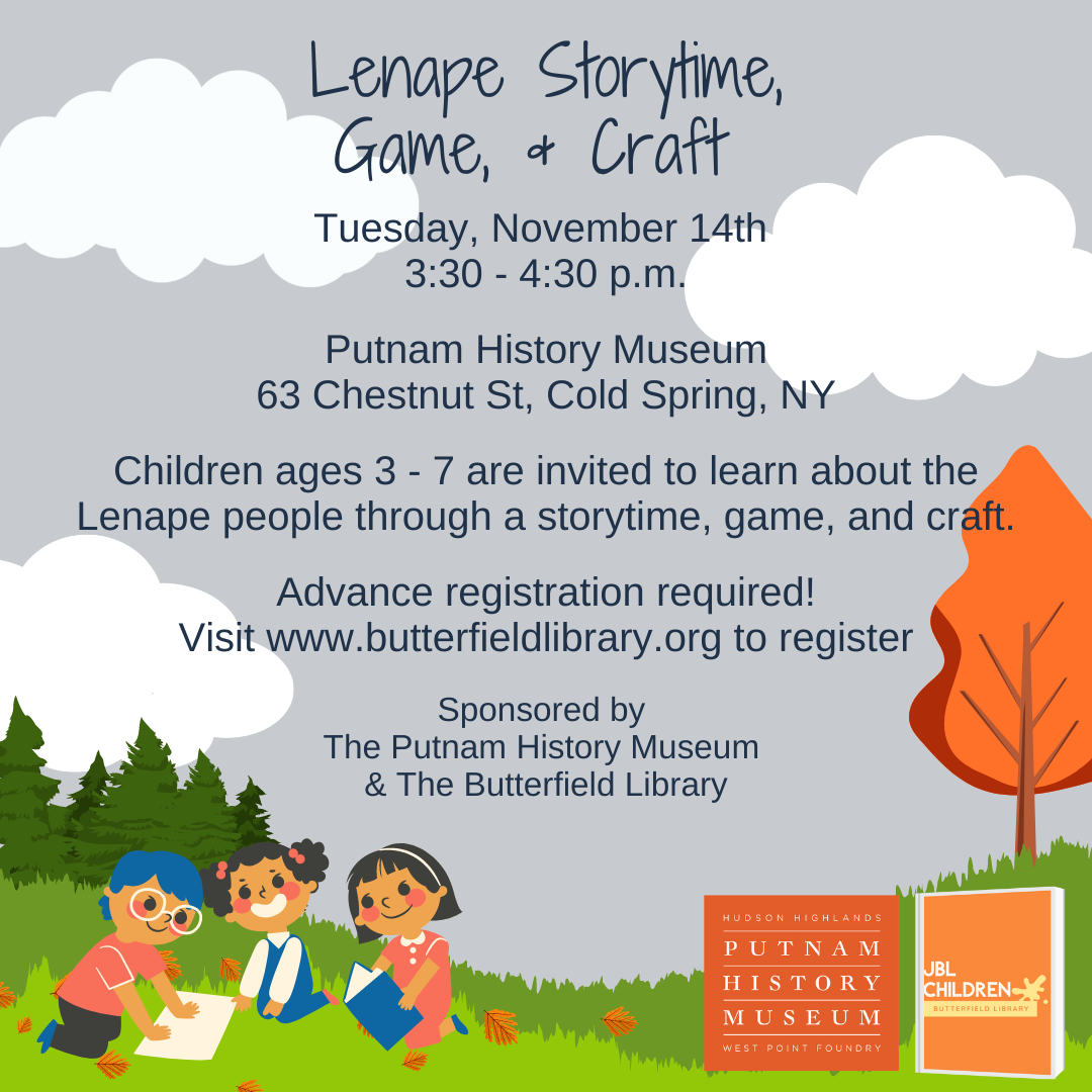 Lenape Storytime, Game, & Craft