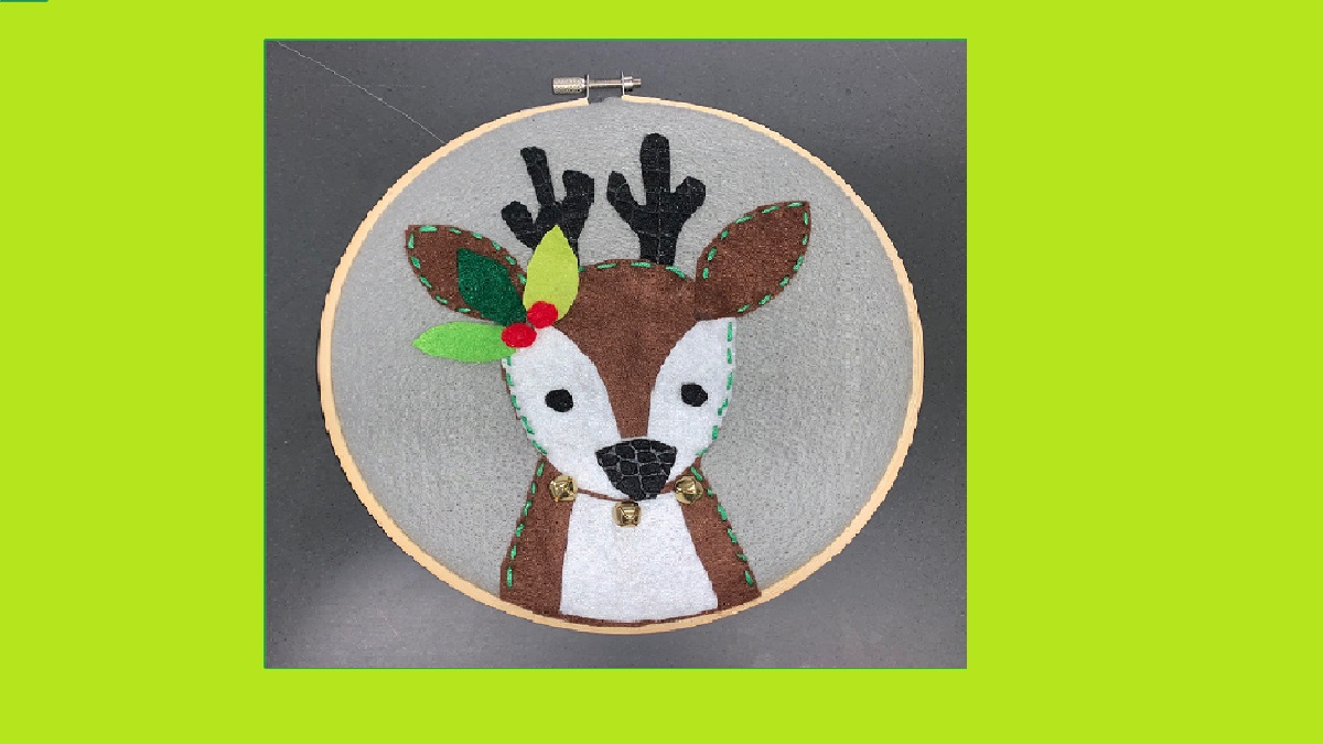 Tween Craft Night - Deer Embroidery Hoops