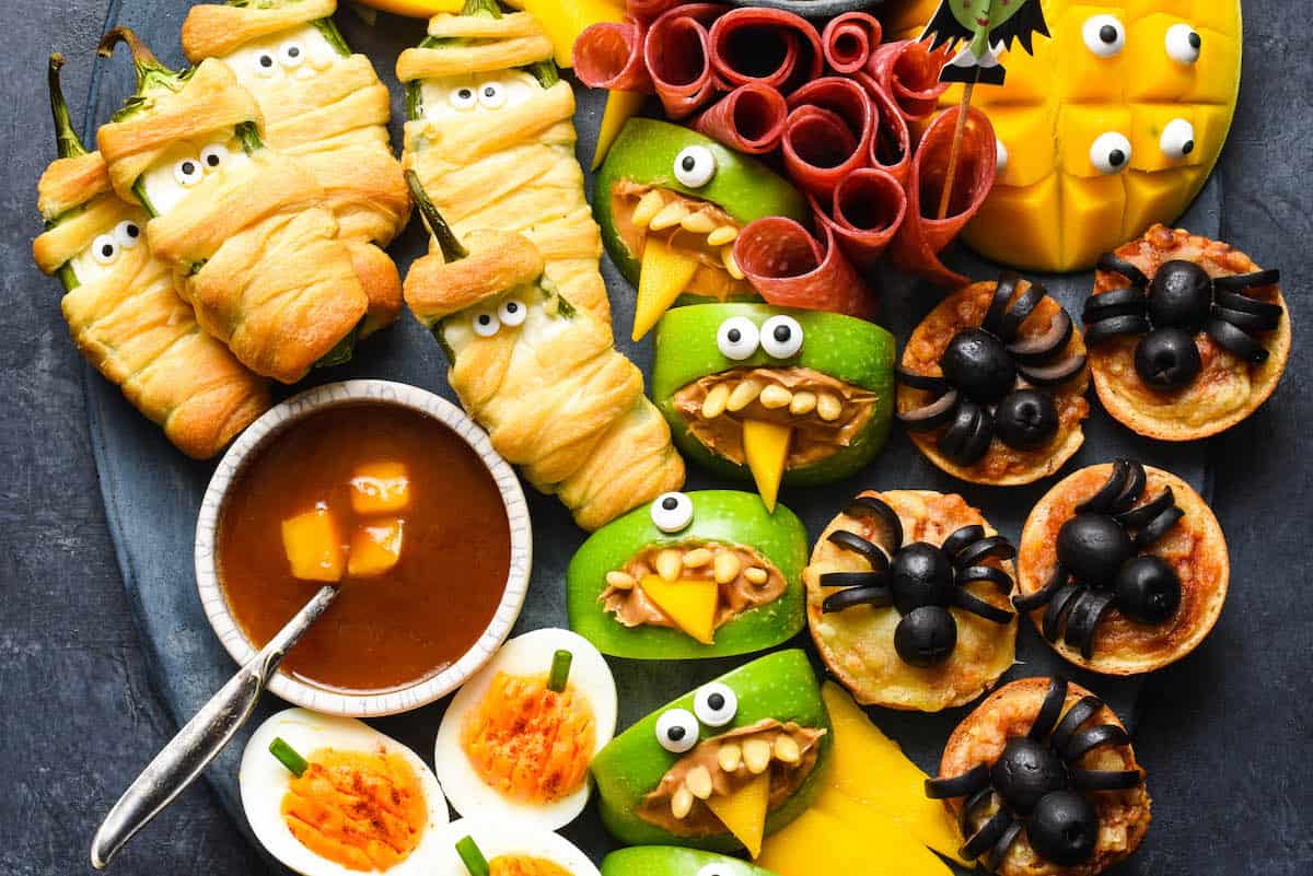 Spooky Scary Appetizers