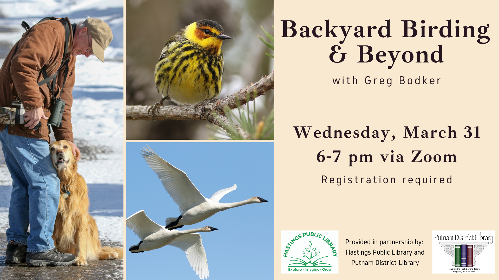 Backyard Birding and Beyond with Greg Bodker