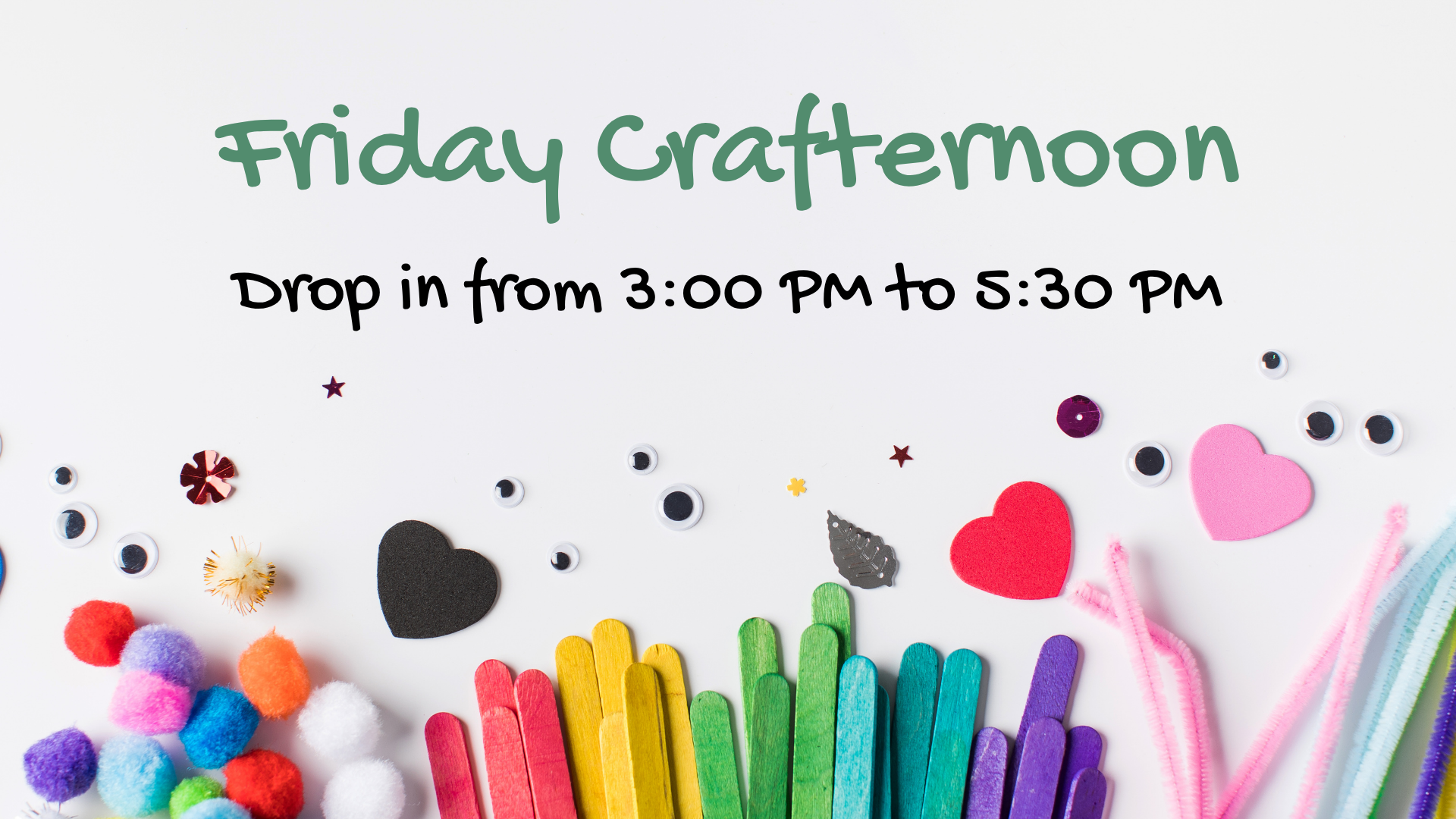 Friday Crafternoon: Kids' Craft Drop-In at the Library