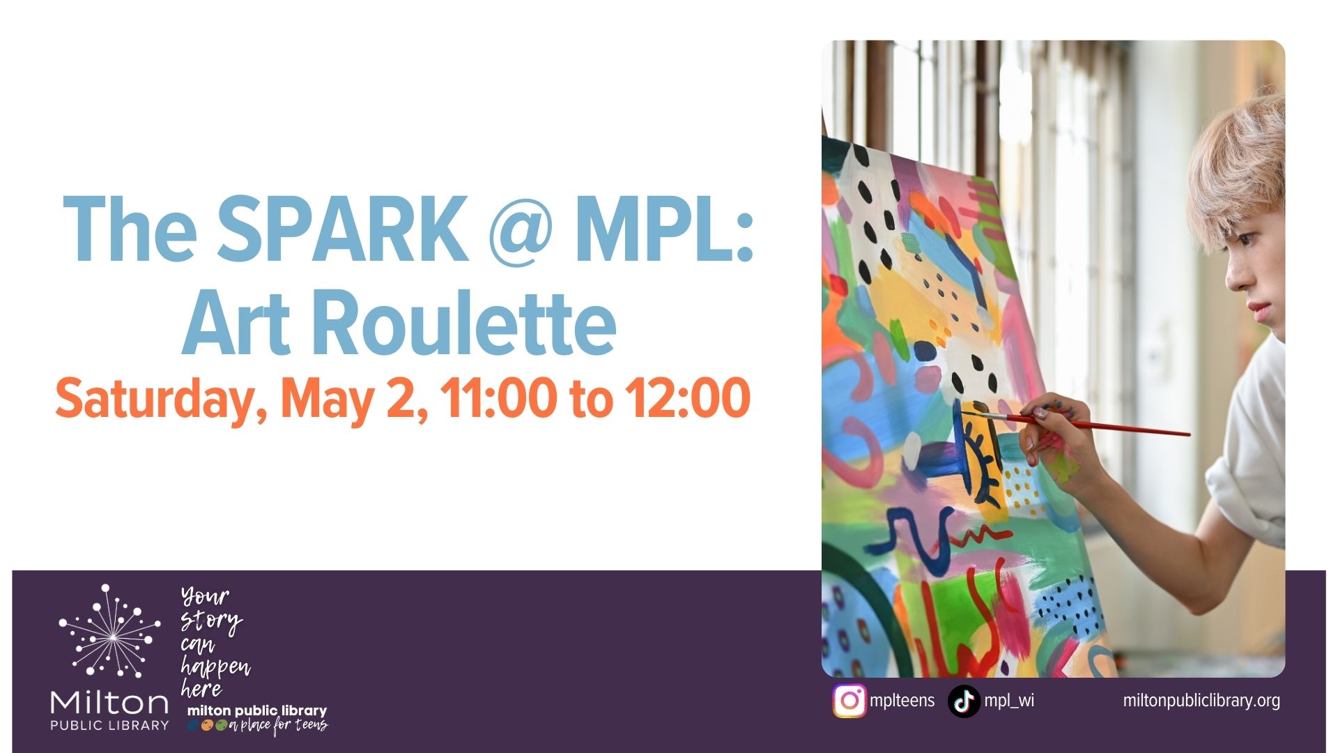 The SPARK @ MPL: Art Roulette