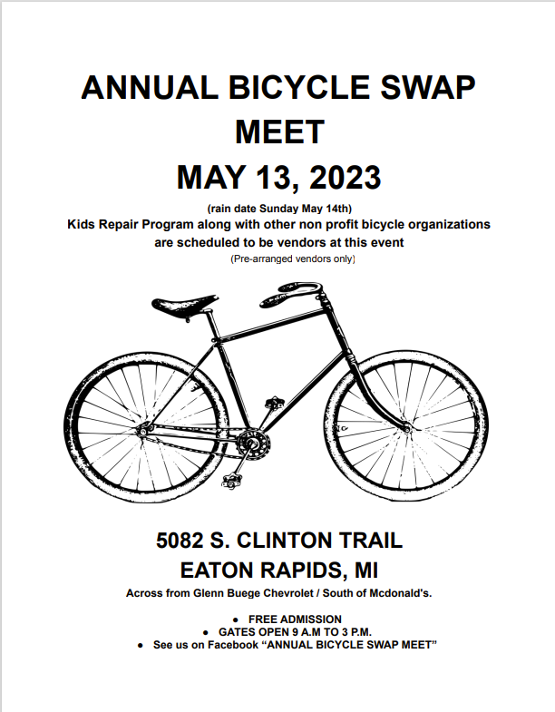 Annual Bicycle Swap Meet