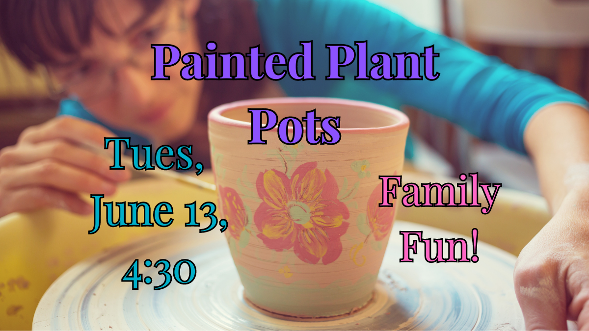 Painted Flower Pots