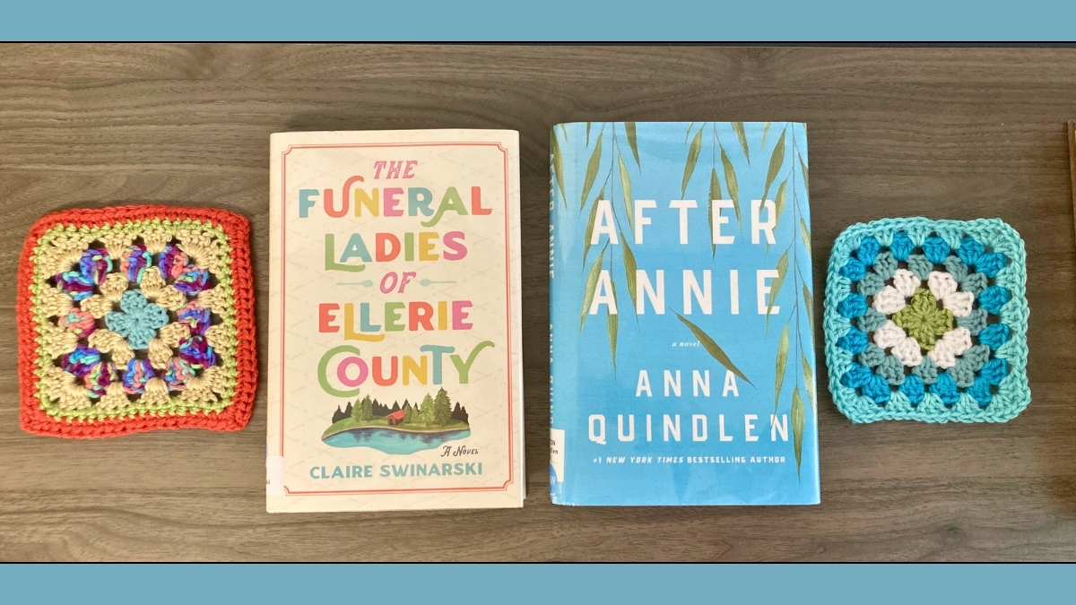 Crochet Book Blanket (M)