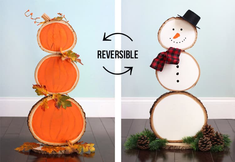 SAR Adult Paint -Reversable Pumpkin and Snowman