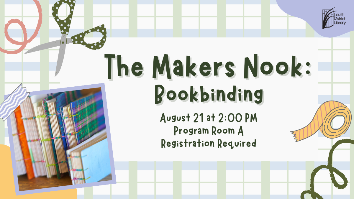 The Makers Nook: Bookbinding