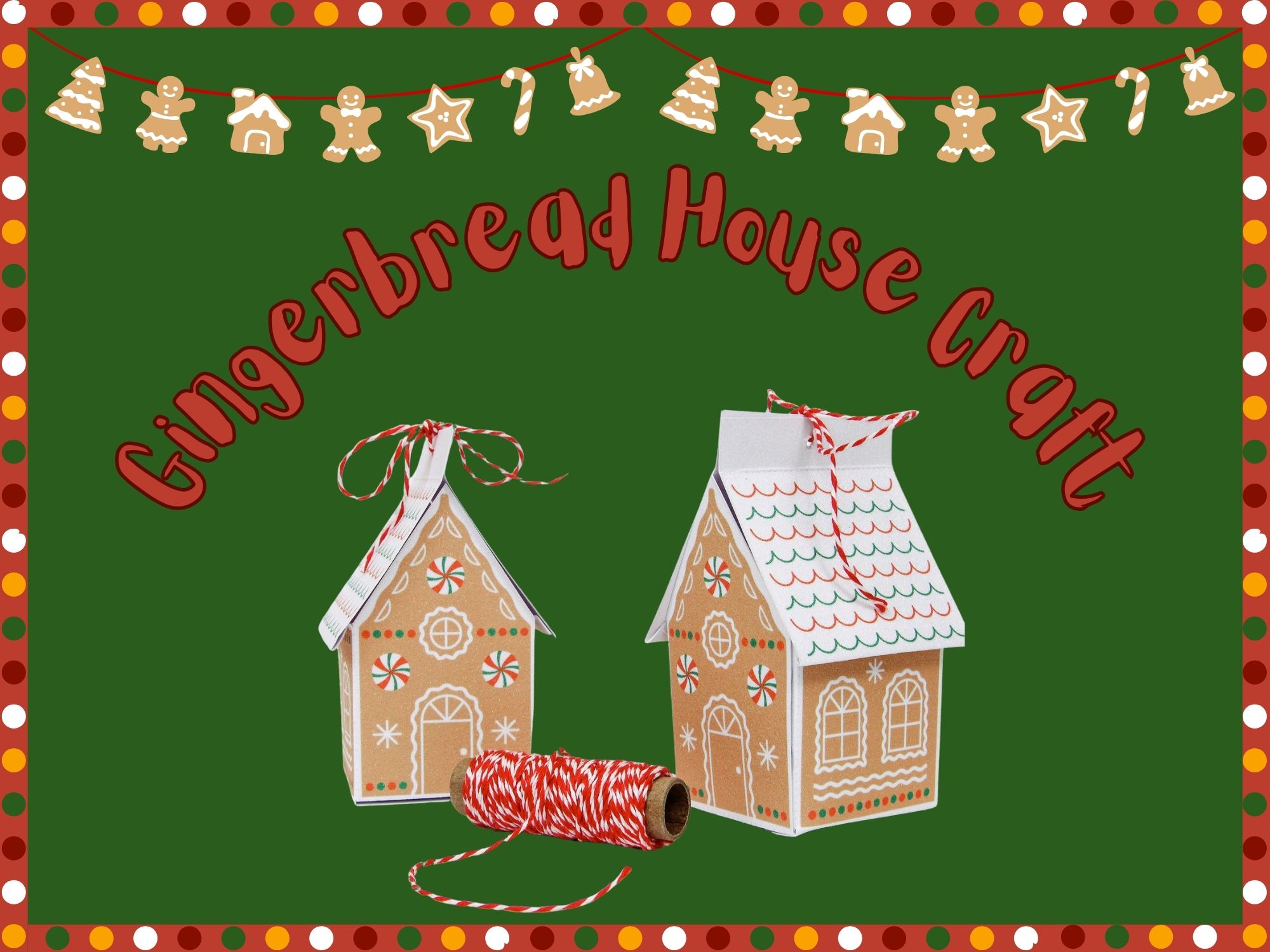 Gingerbread House Craft