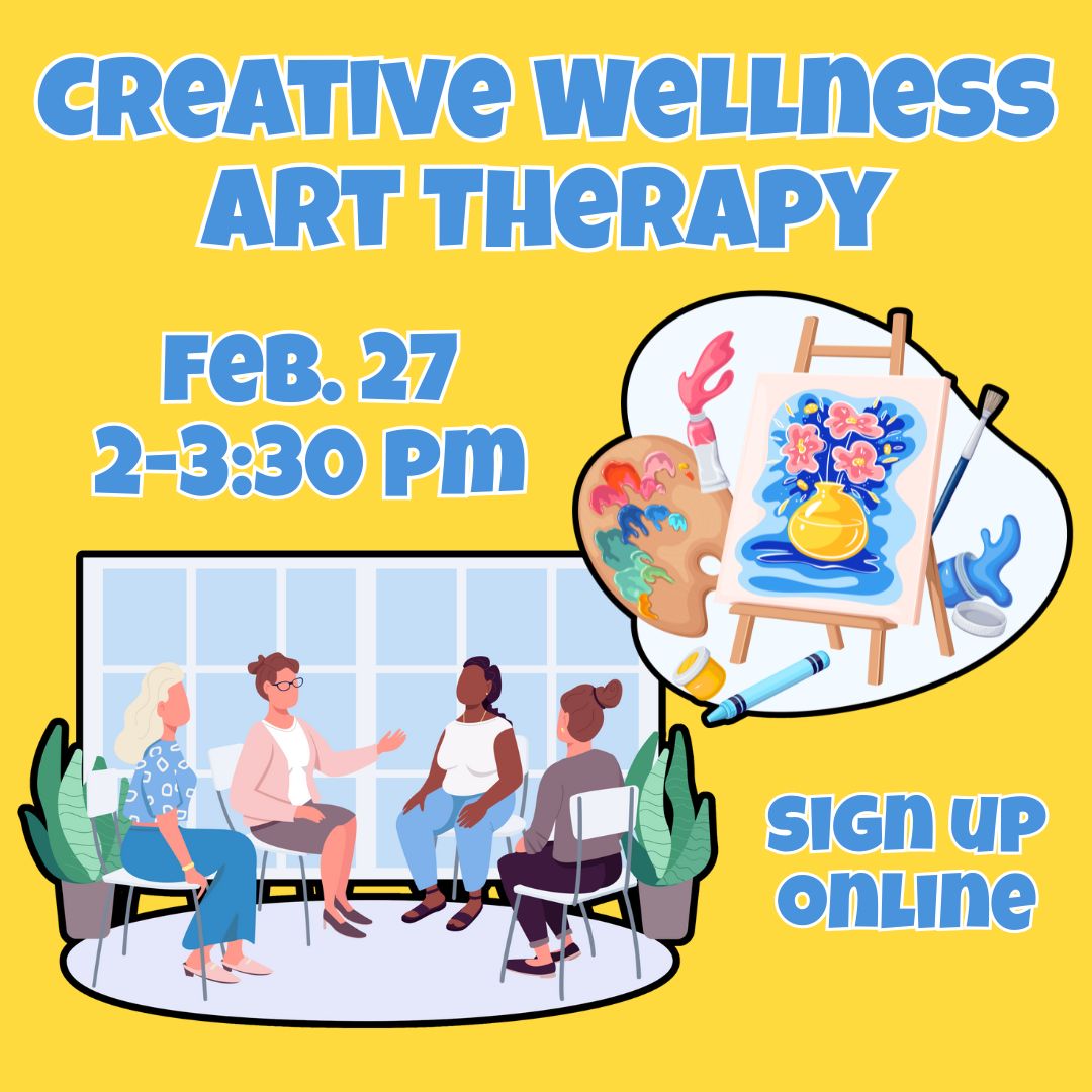Adult-Creative Wellness Art Program - Friday, February 27, 2026, 2:00 ...