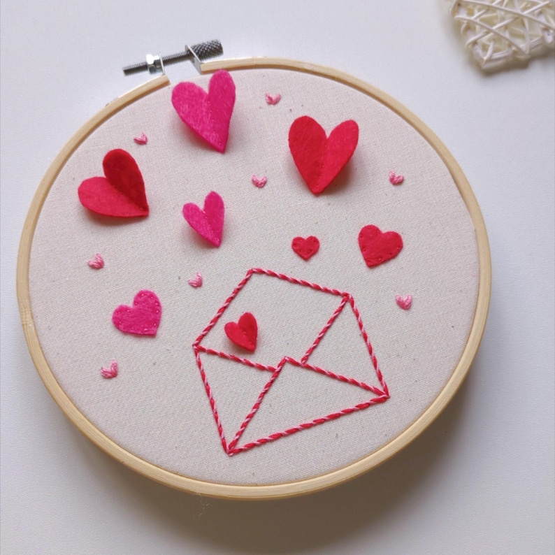 Sip and Stitch: Embroidered Love Letter (Adult Craft Evening)