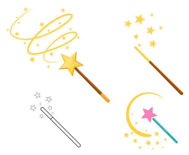 Craft pickup - Make a Magic Wand reading pointer