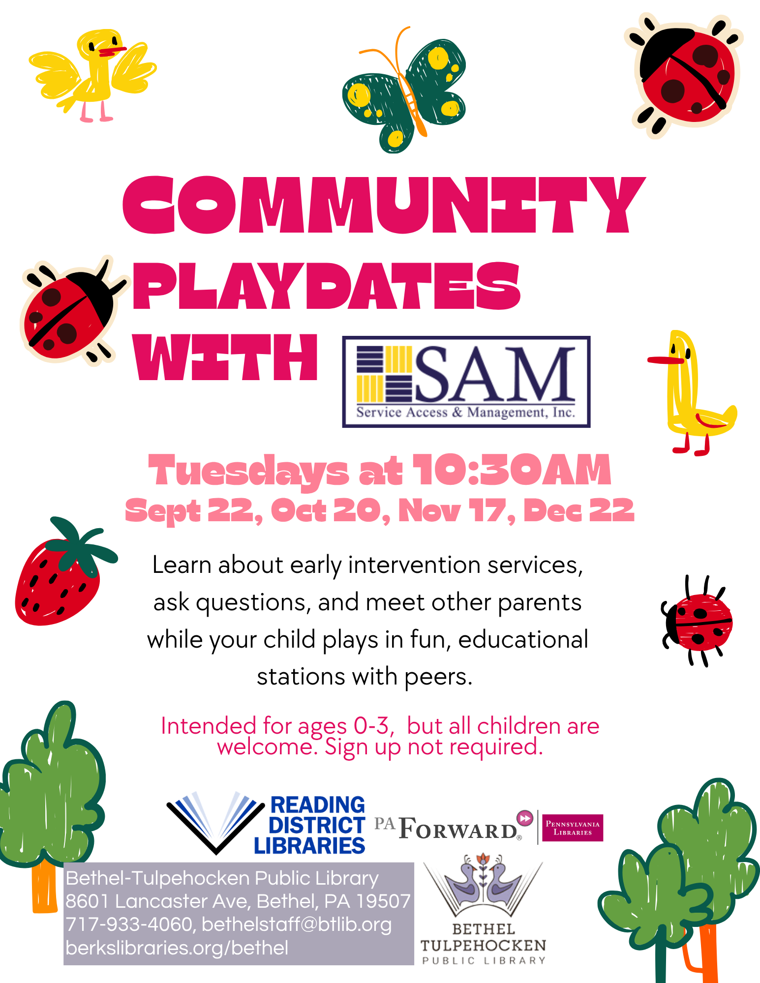 Community Playdates with SAM