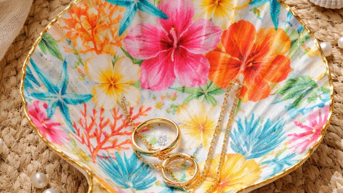 Make A Seashell Trinket Dish