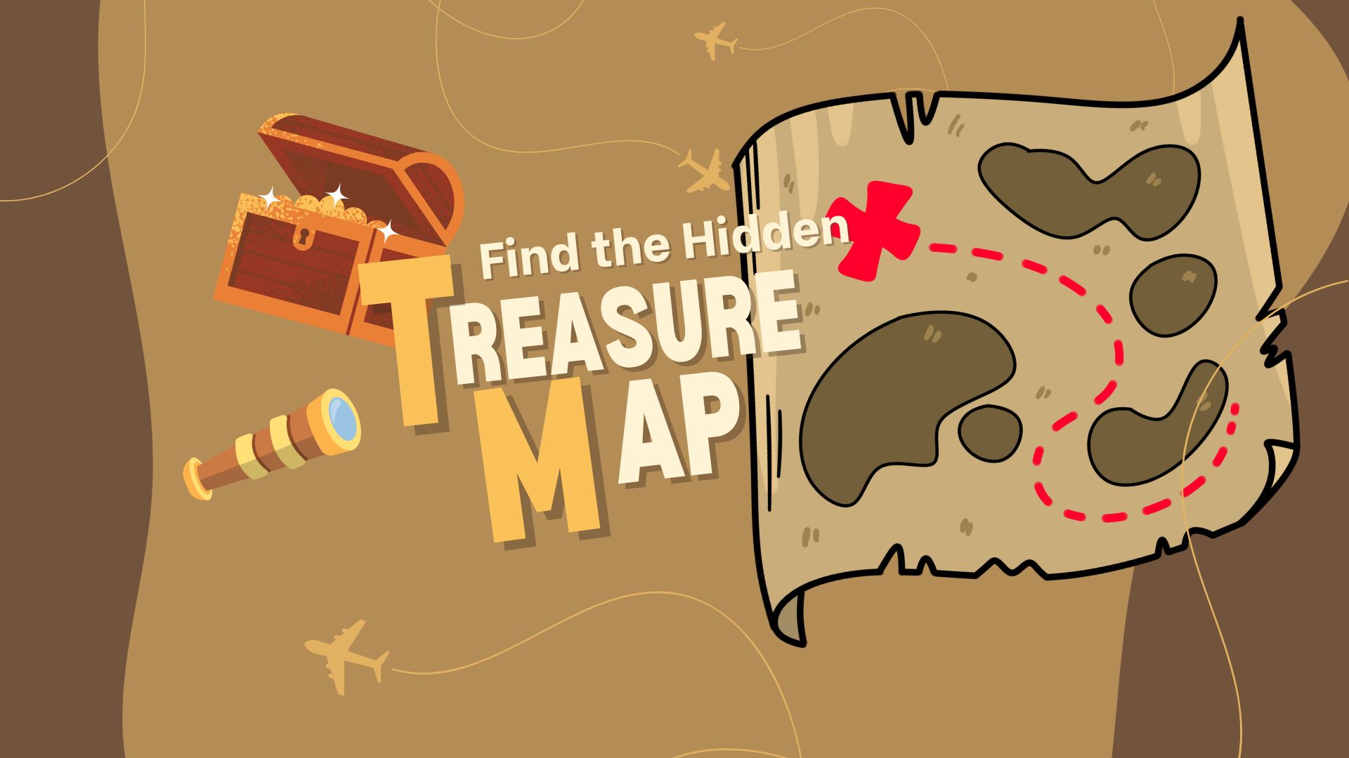 Find the Treasure Map in the Teen Corner