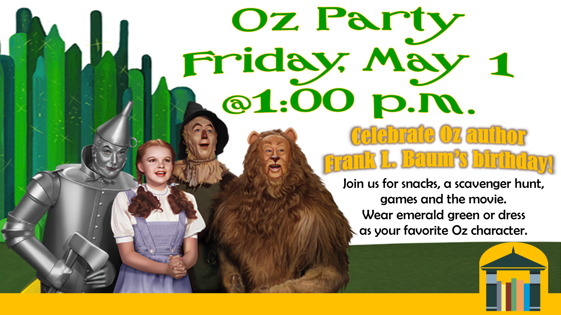 Wizard of Oz Birthday Party