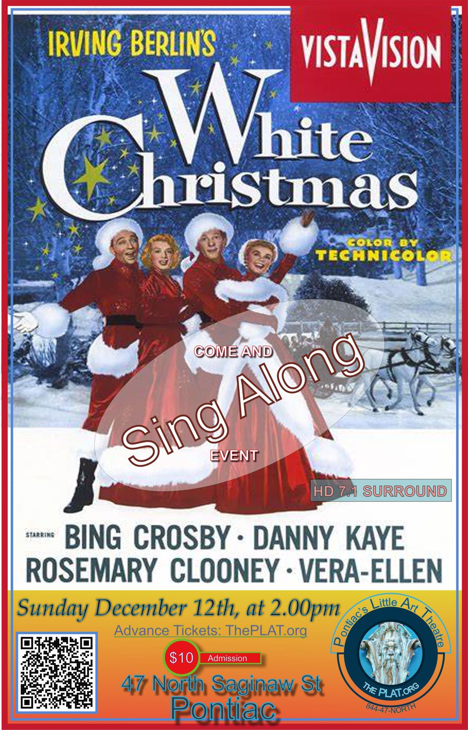 White Christmas (1954) Movie & Sing Along