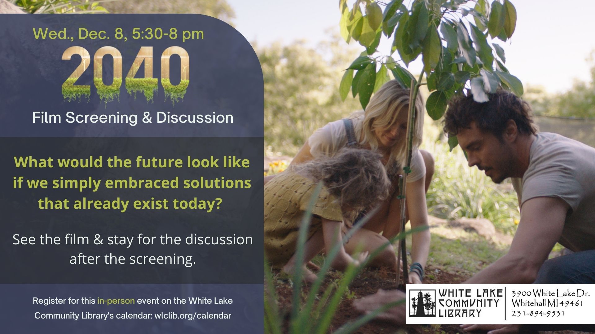 2040 Film Screening & Discussion