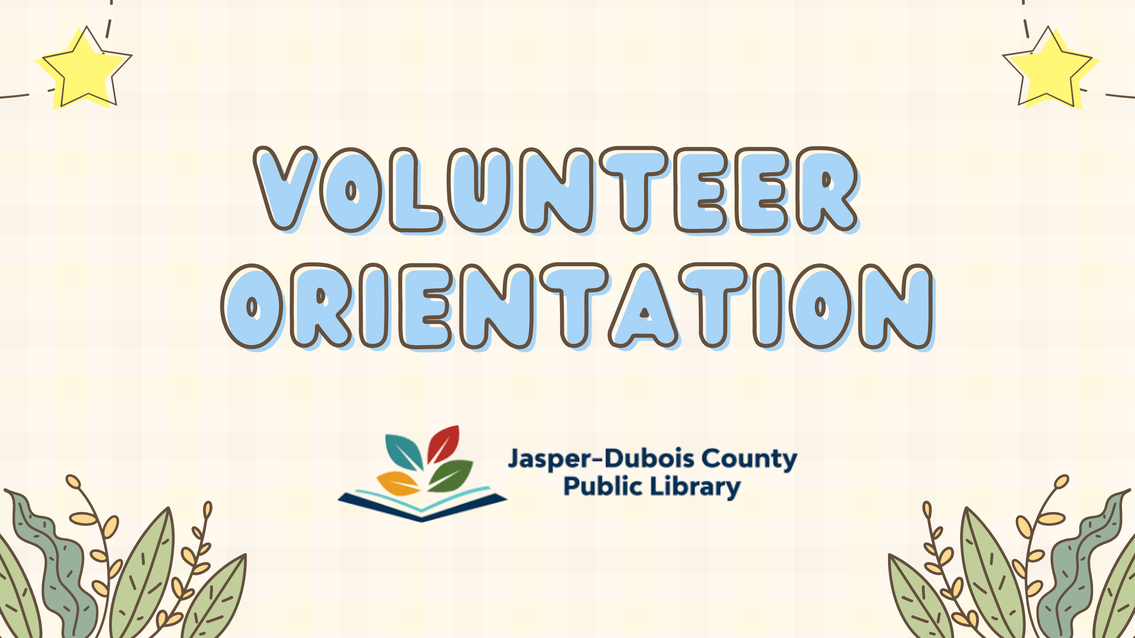 JPL Volunteer Orientation