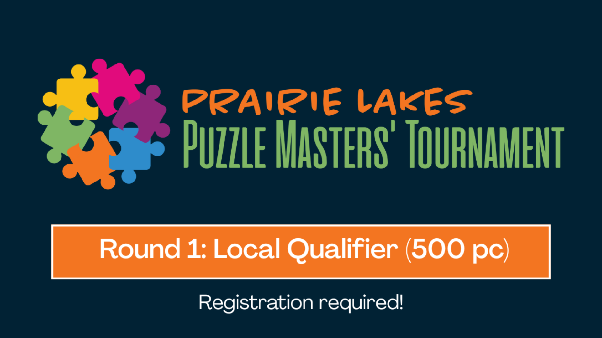 Prairie Lakes Puzzle Masters Tournament: Local Competition