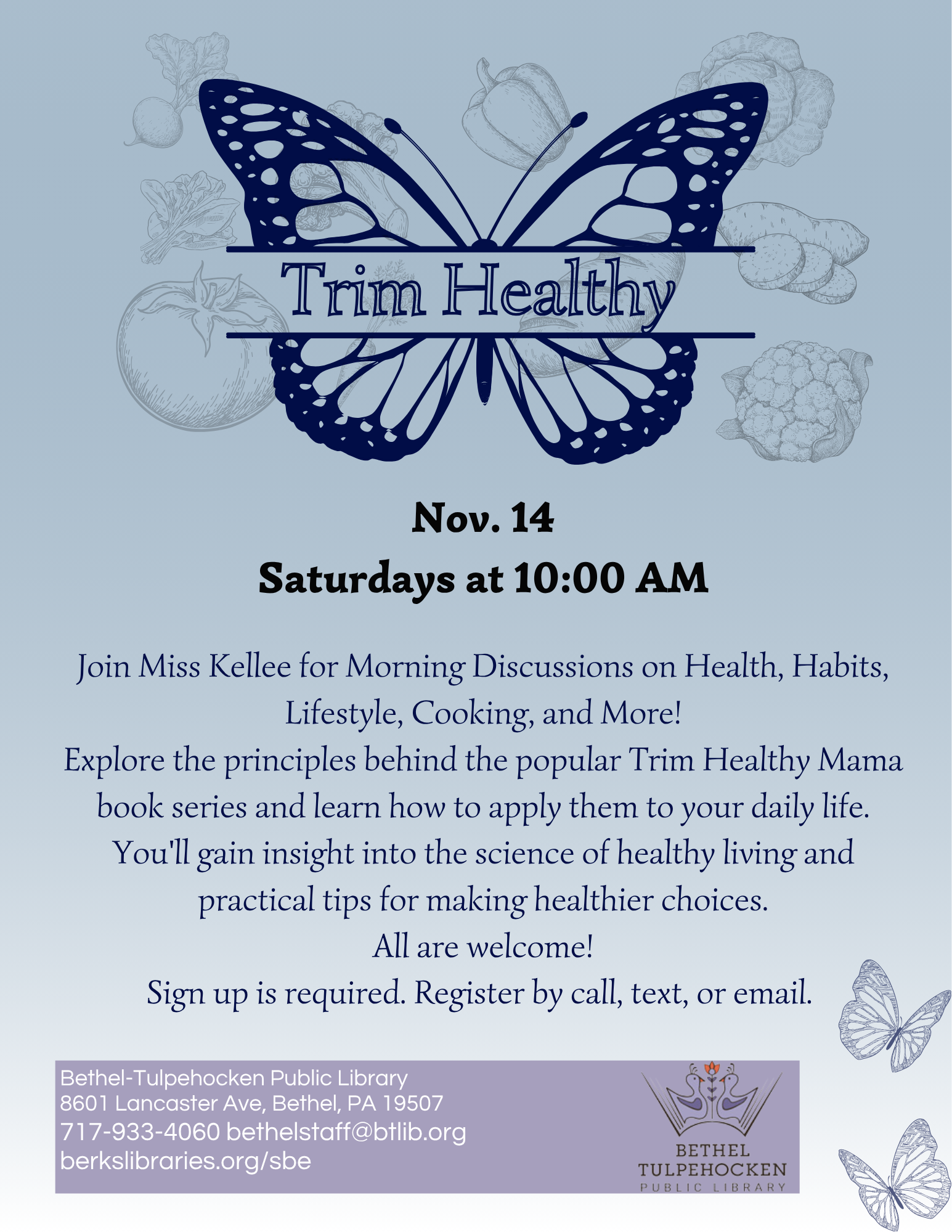 Trim Healthy Mama Healthy Eating Class