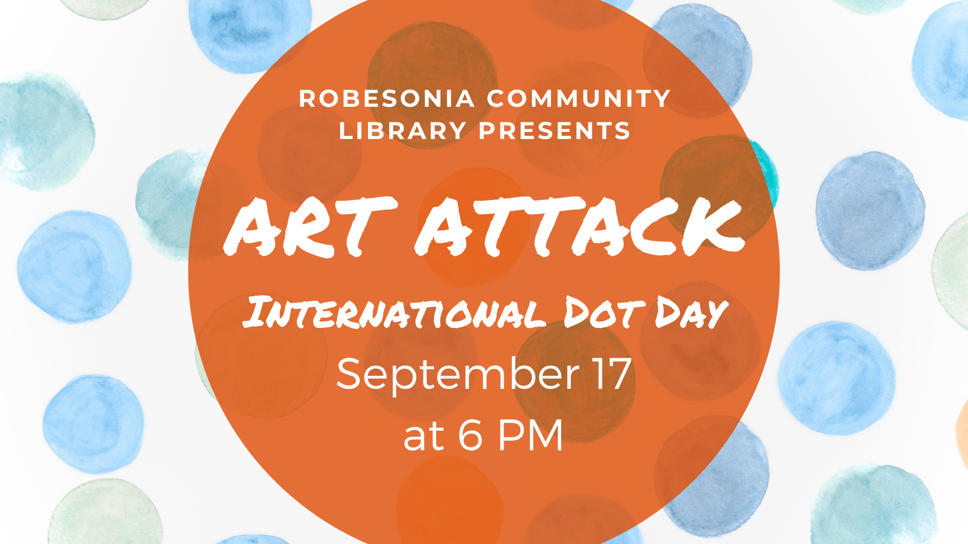 Art Attack: Kids Art Class at Robesonia Library