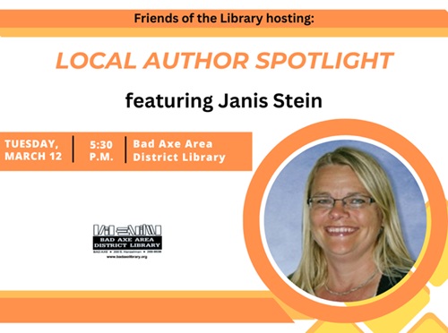 Local Author Spotlight featuring Janis Stein