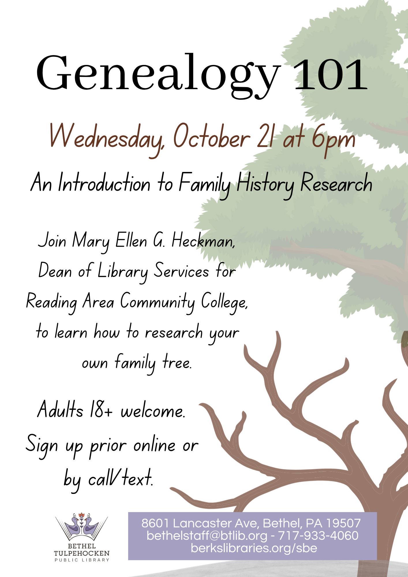 Genealogy 101: Researching Your Family Tree