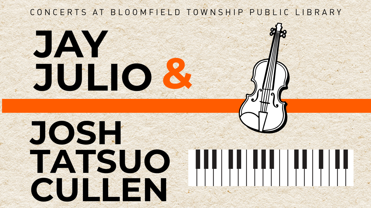 Concert: Jay Julio & Josh Tatsuo Cullen*