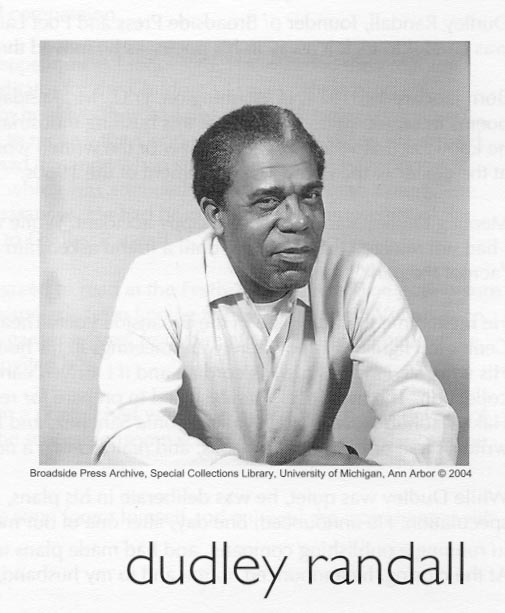 Detroit 67 Third Thursday Speaker Series: Dudley Randall and the Broadside Press