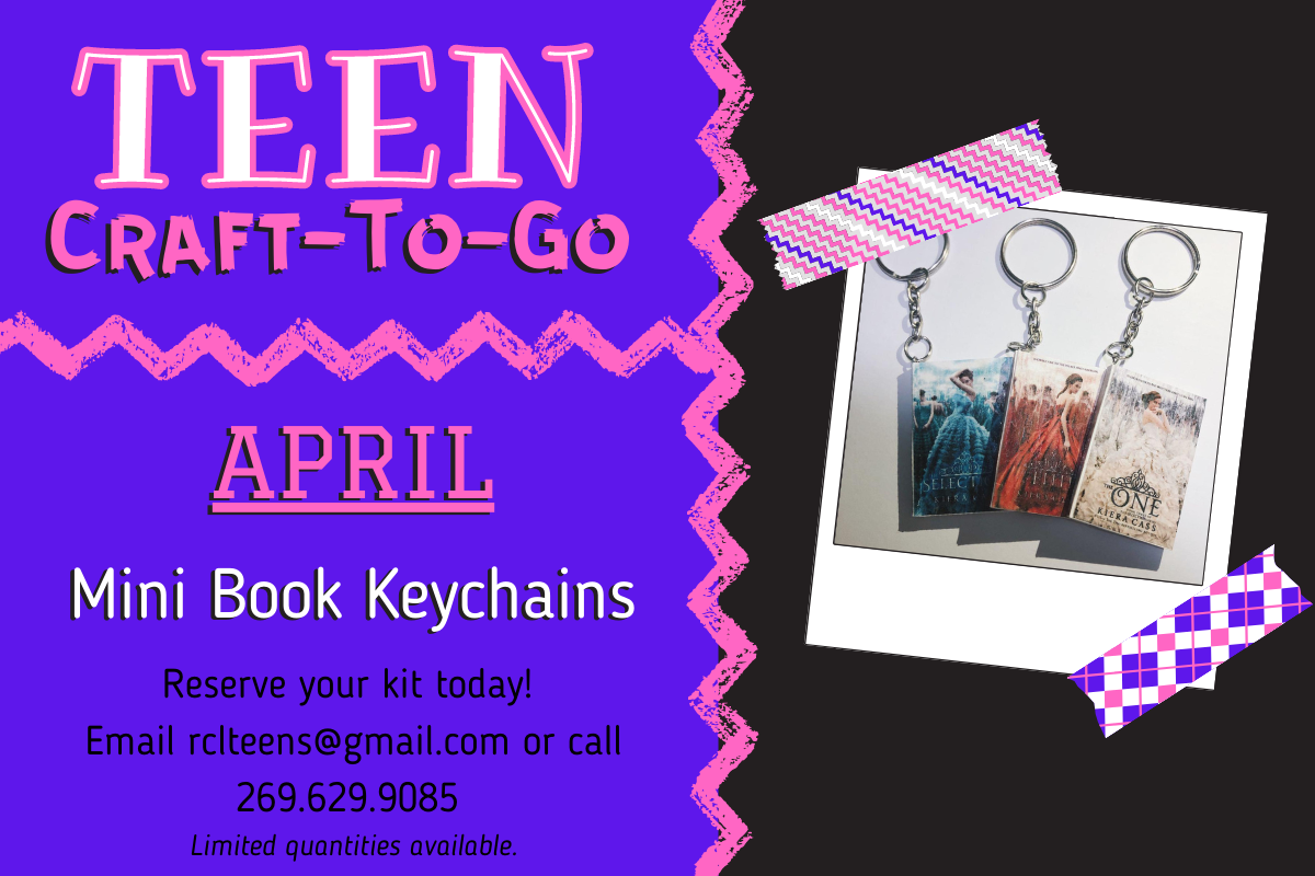 Teen Craft-To-Go: Mini Book Keychains