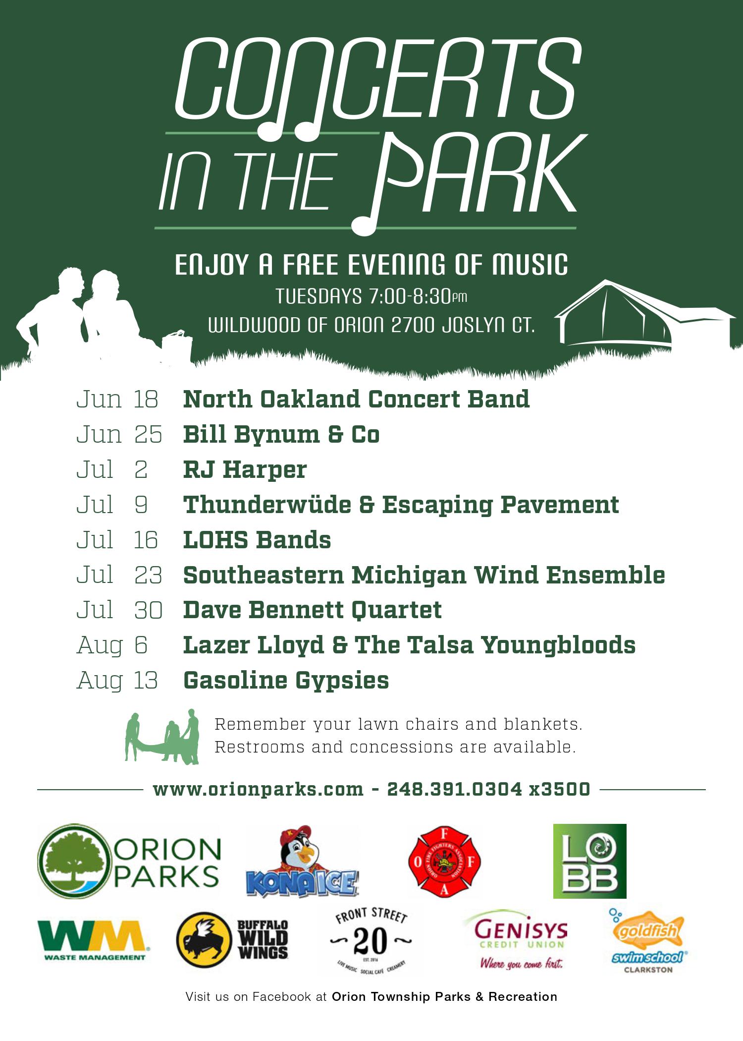 Concerts in the Park