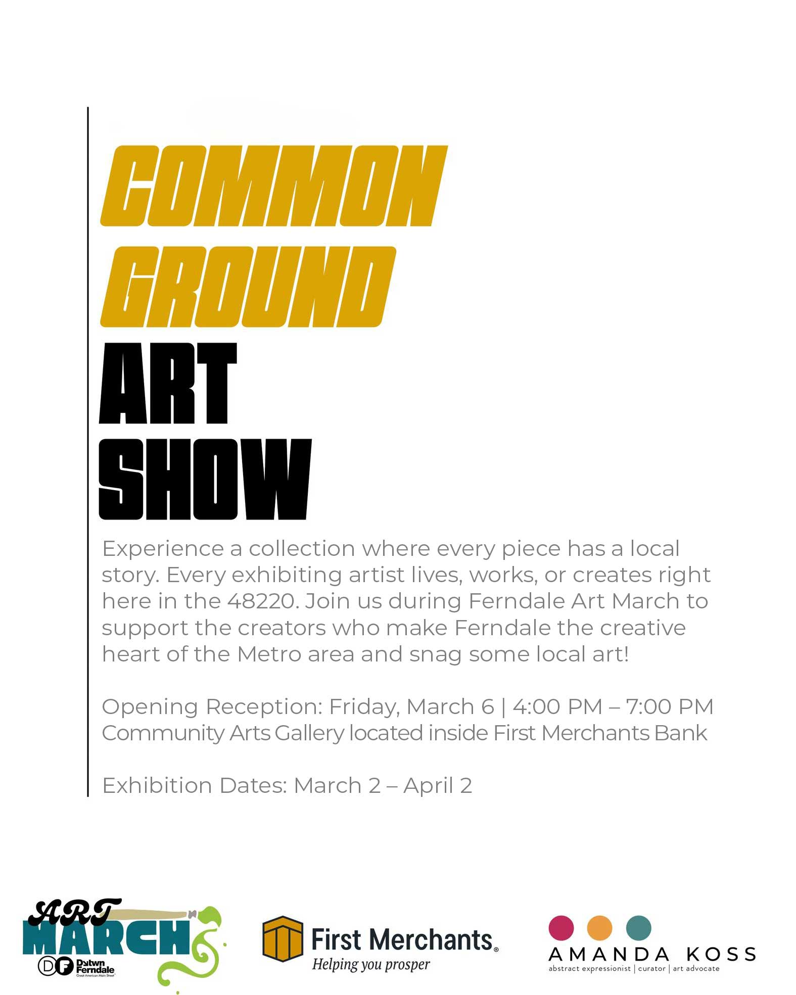 Common Ground Art Show
