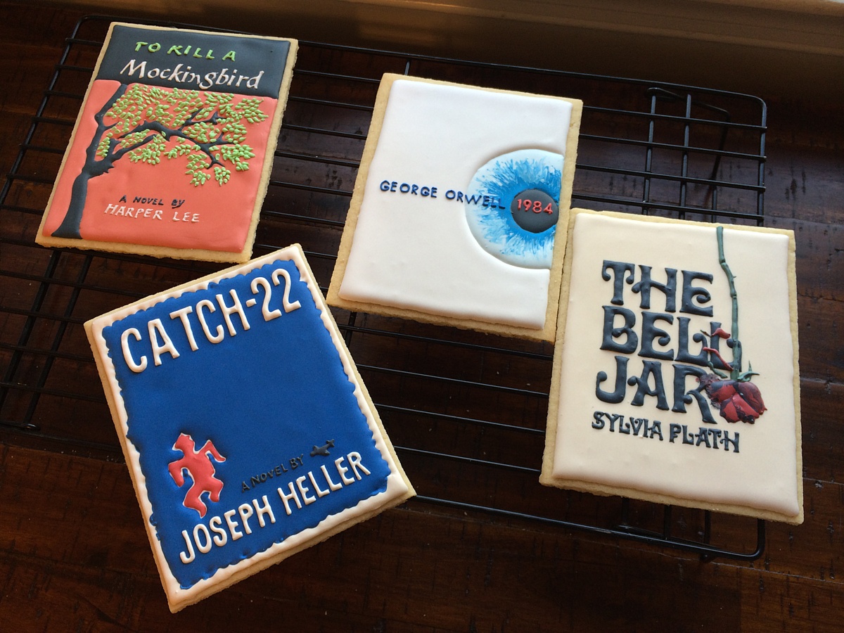 Edible Books - Banned Books Edition