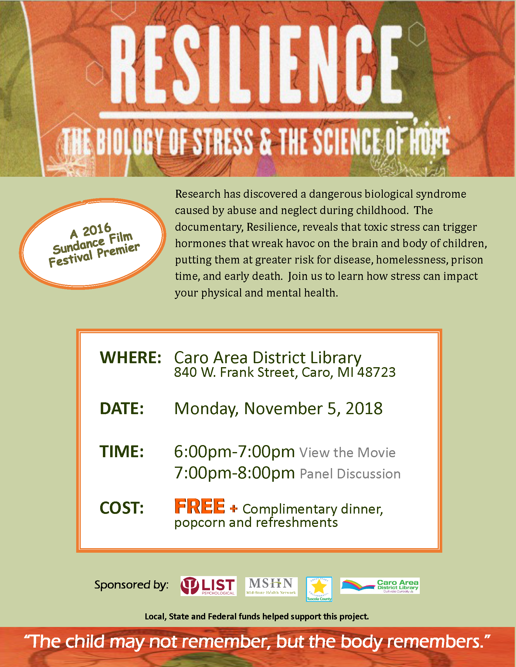 Movie: Resilience Documentary