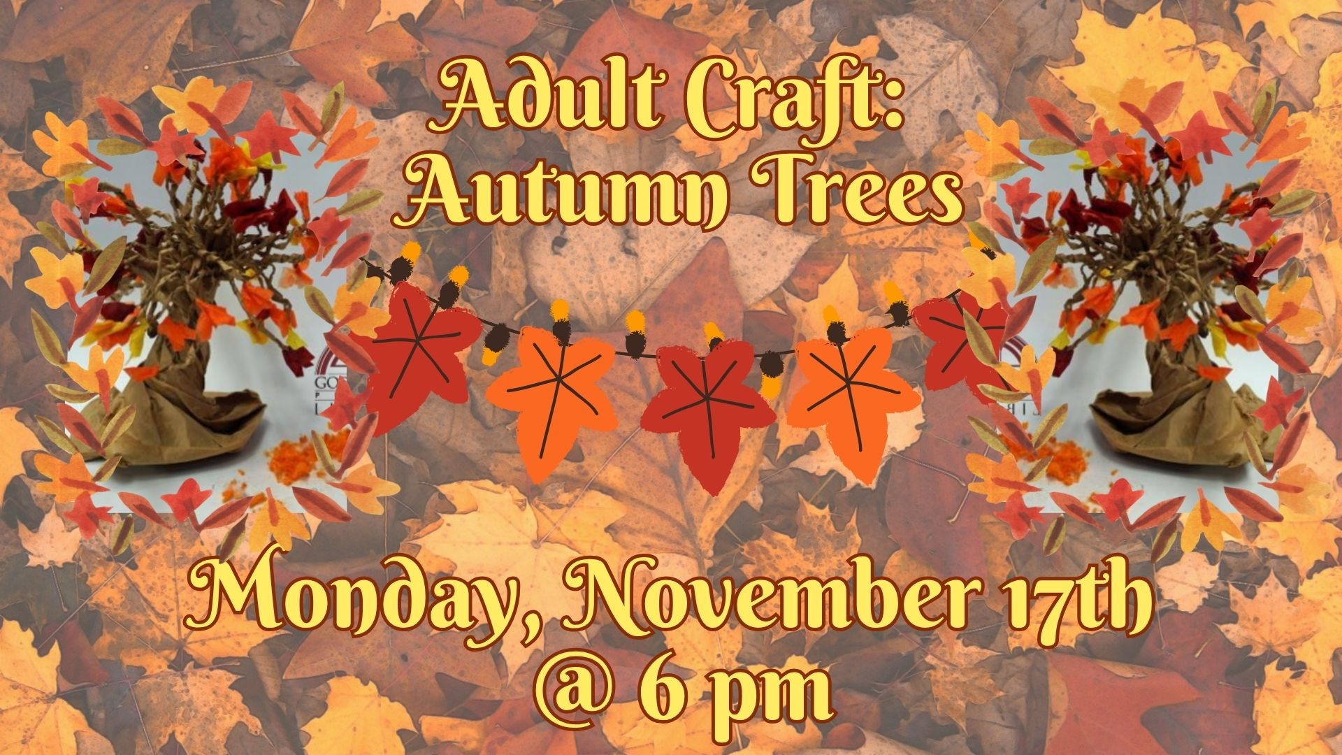 Adult Craft: Autumn Trees