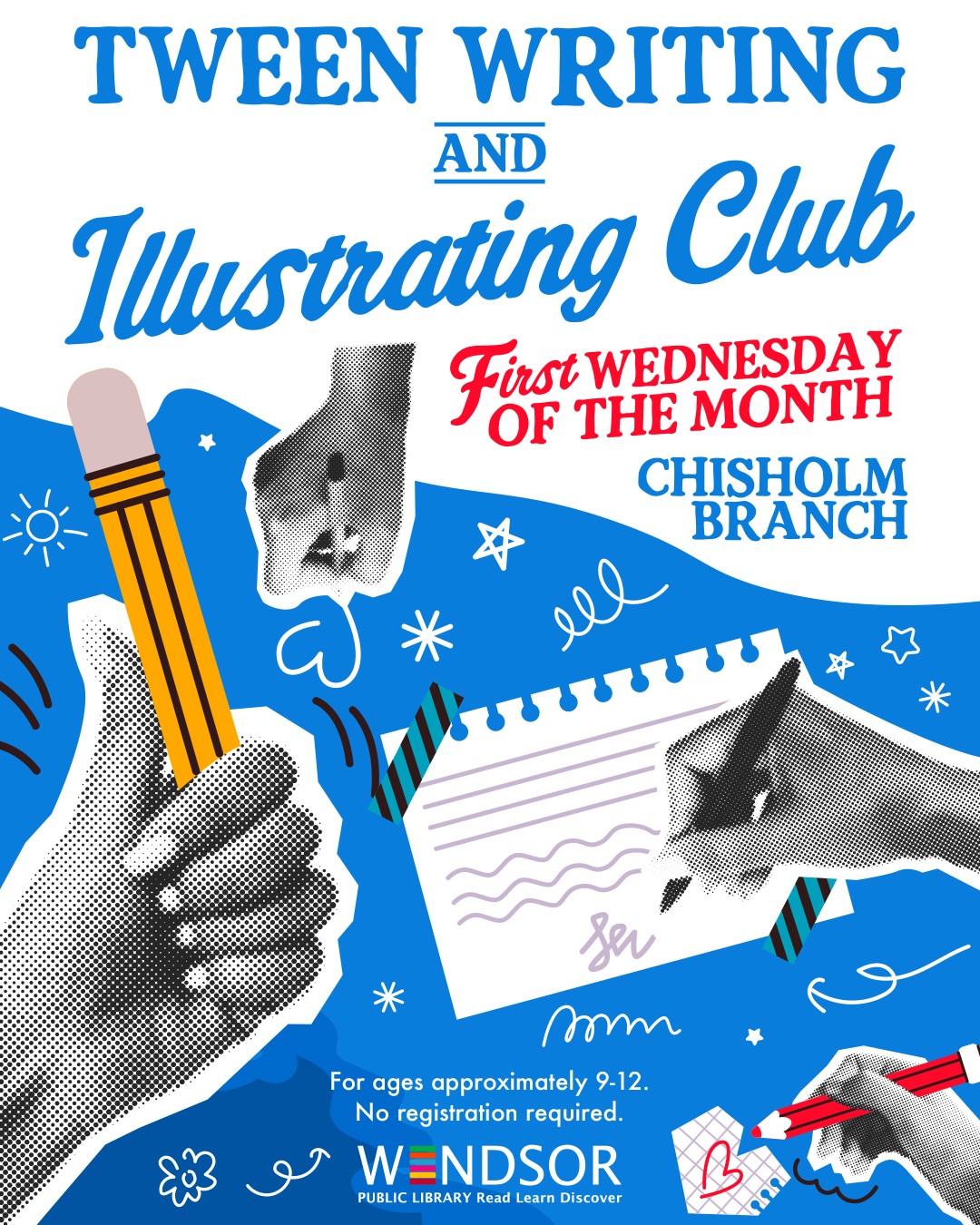 Tween Writing & Illustrating Club - Wednesday, April 1, 2026, 6:00 PM ...