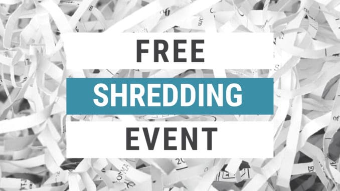 Drive-thru Shred Event